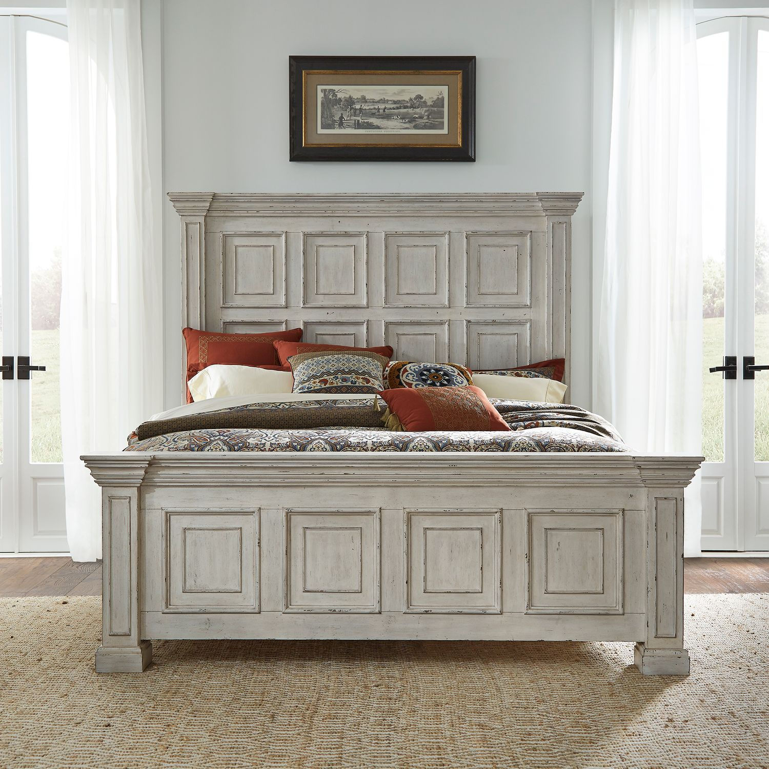King Panel Bed