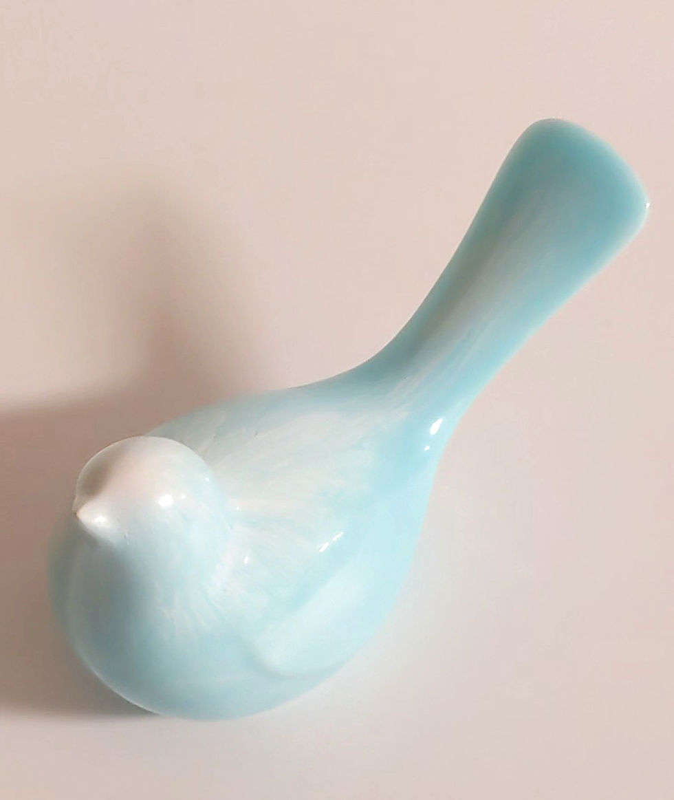 Thumbnail: Pretty bird and trinket tray set