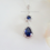 Thumbnail: Sold Out! Sapphire CZ Teardrop Necklace