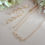 Thumbnail: Gold Leaf Vine Necklace