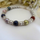 Thumbnail: Light Grey Pearl Family Birthstone Clasp Bracelet MBR9005
