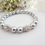 Thumbnail: Pearl and Crystal Wedding Bracelet Set BRSTPL2010