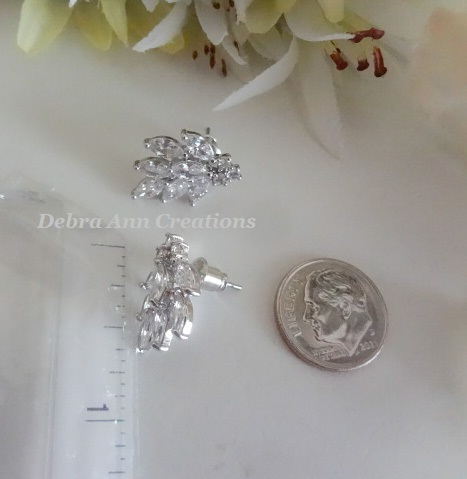 Thumbnail: Crystal Marquise Wedding Jewelry Set BRNKST5023