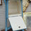 Thumbnail: Vintage All Wood Accent Table Stand with Cabinet