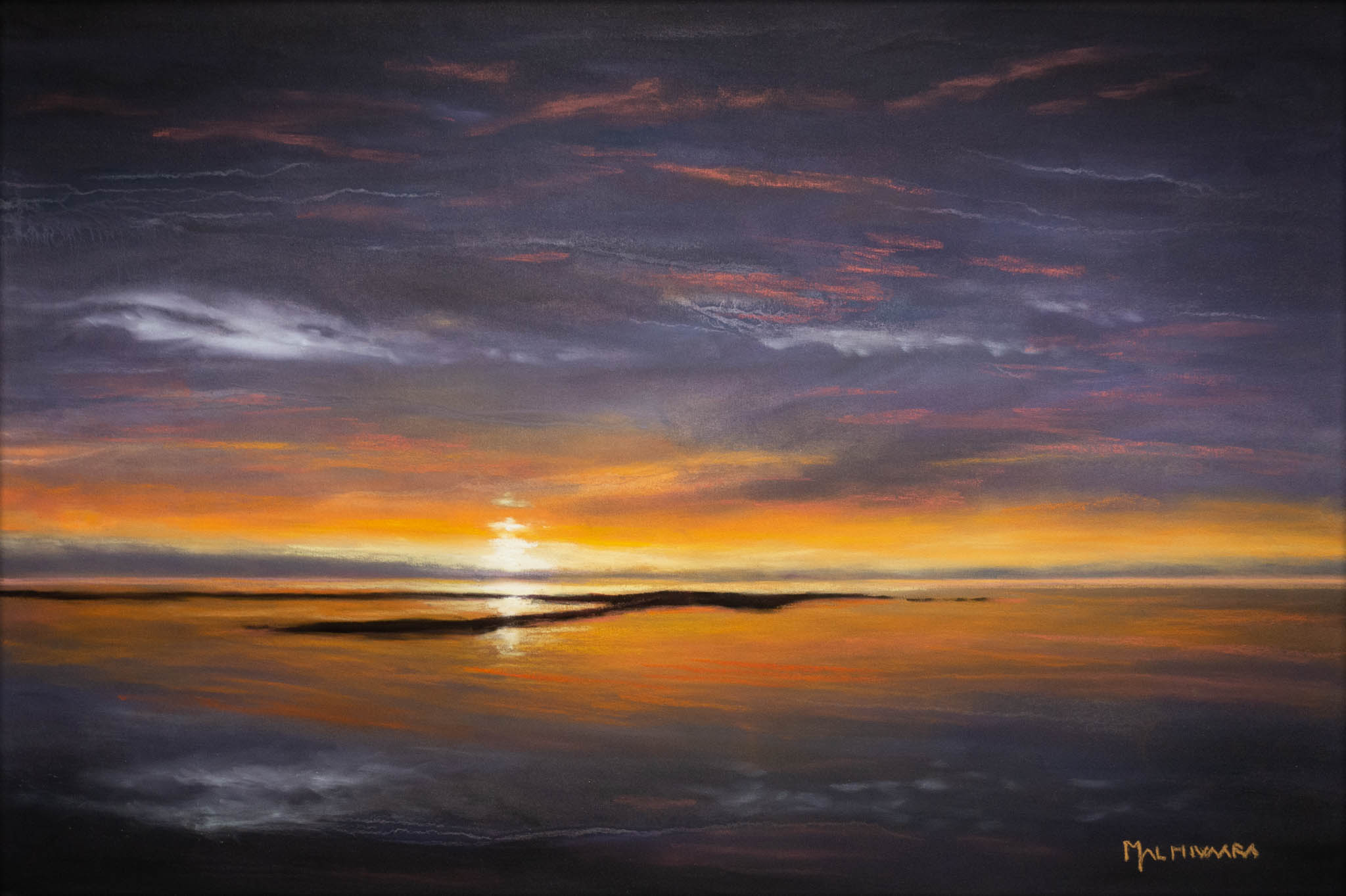 Sunset at Sand Dunes