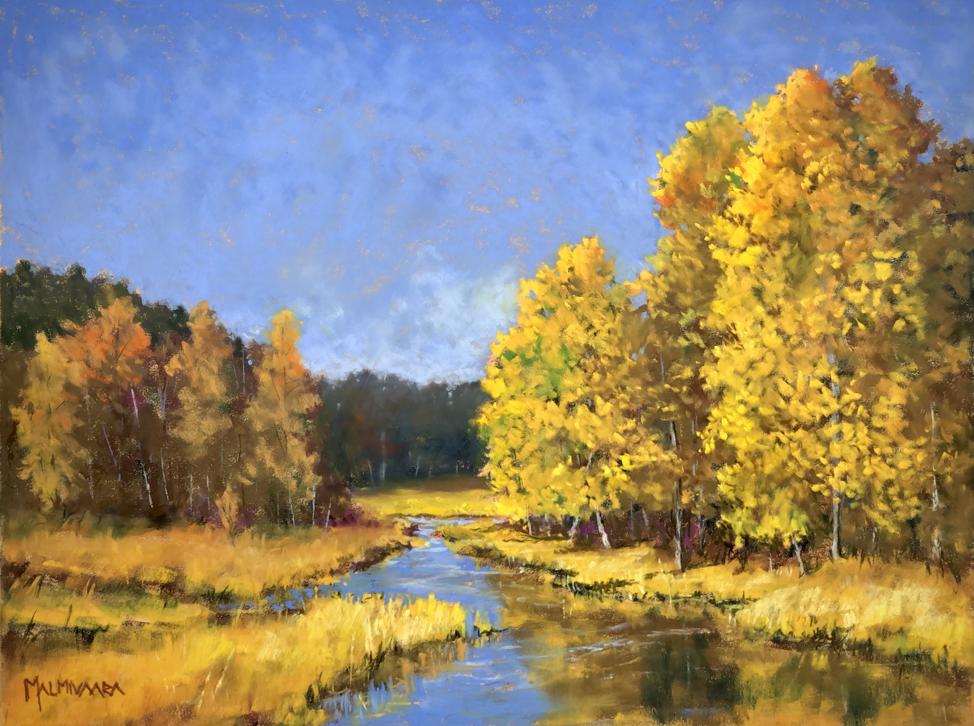 A river runs through it