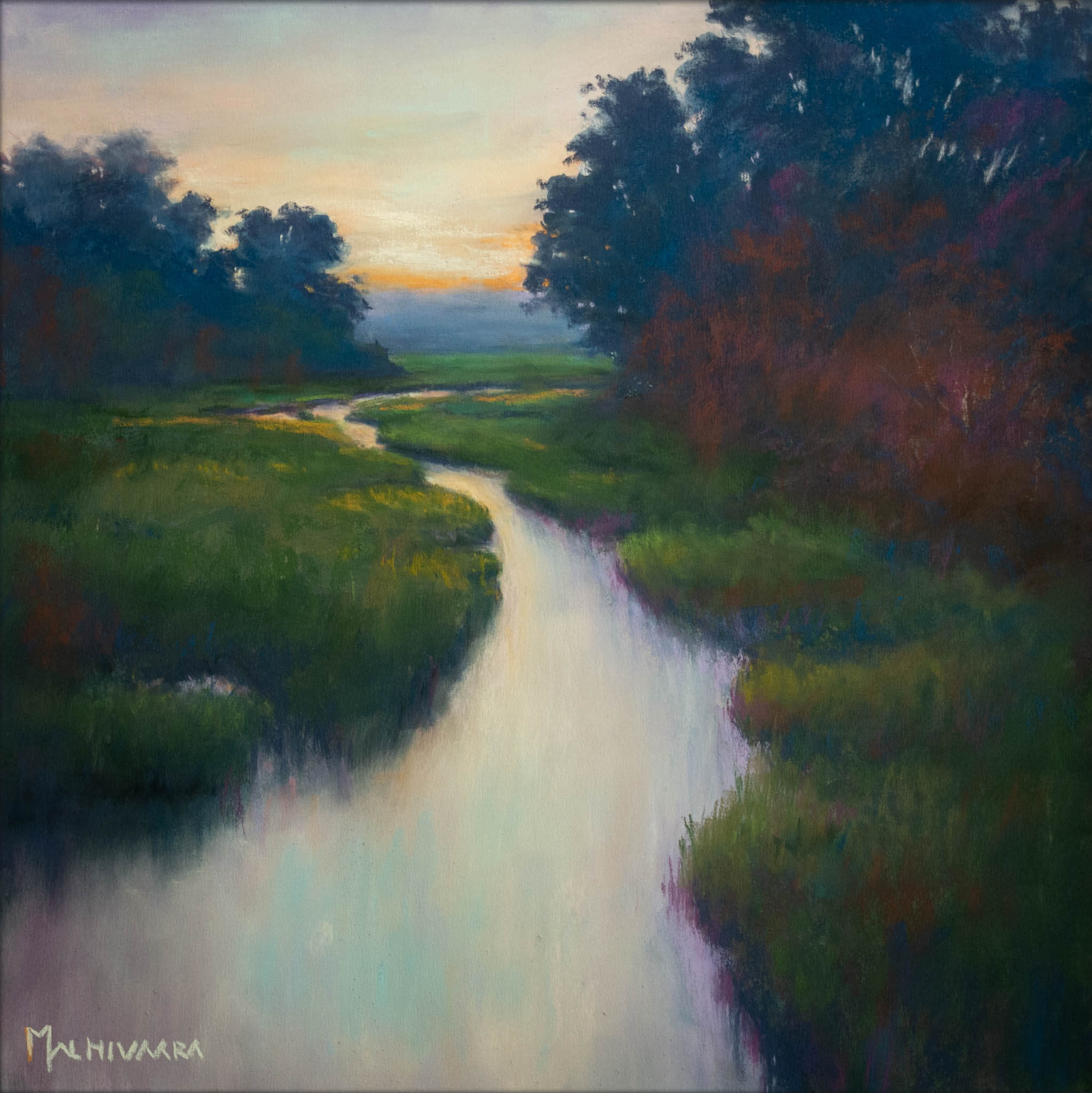Summer night at trout river