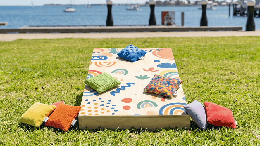 cornhole boardandbags