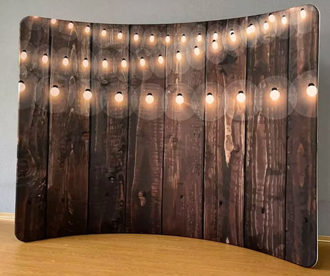 Our backdrop rentals great for photo booth or balloon decoration.
