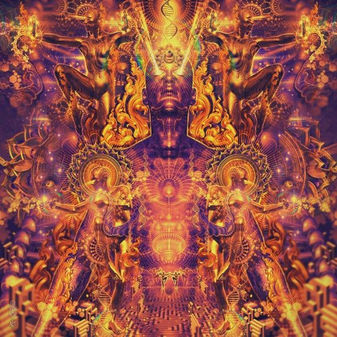 Read the full title GEM OF ENTHEOGENS _ Tapestry,Backdrop,Wall Hanging,Visionary Art,Psych