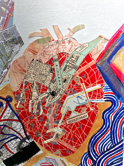 Mon Coeur Battant (Process Detail) | Evie Kay, 2020