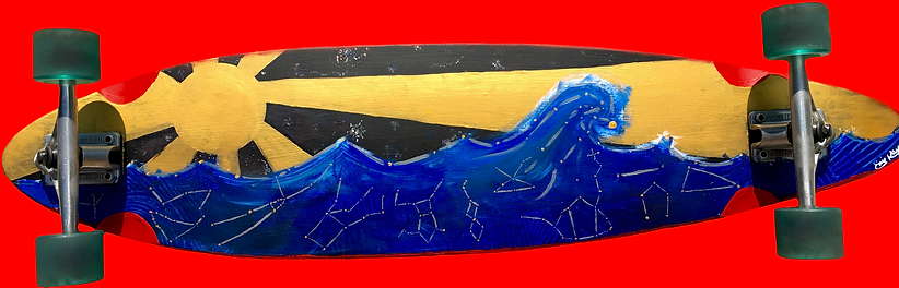 Astral Neptune | Skateboard | Evie Kay, 2017 