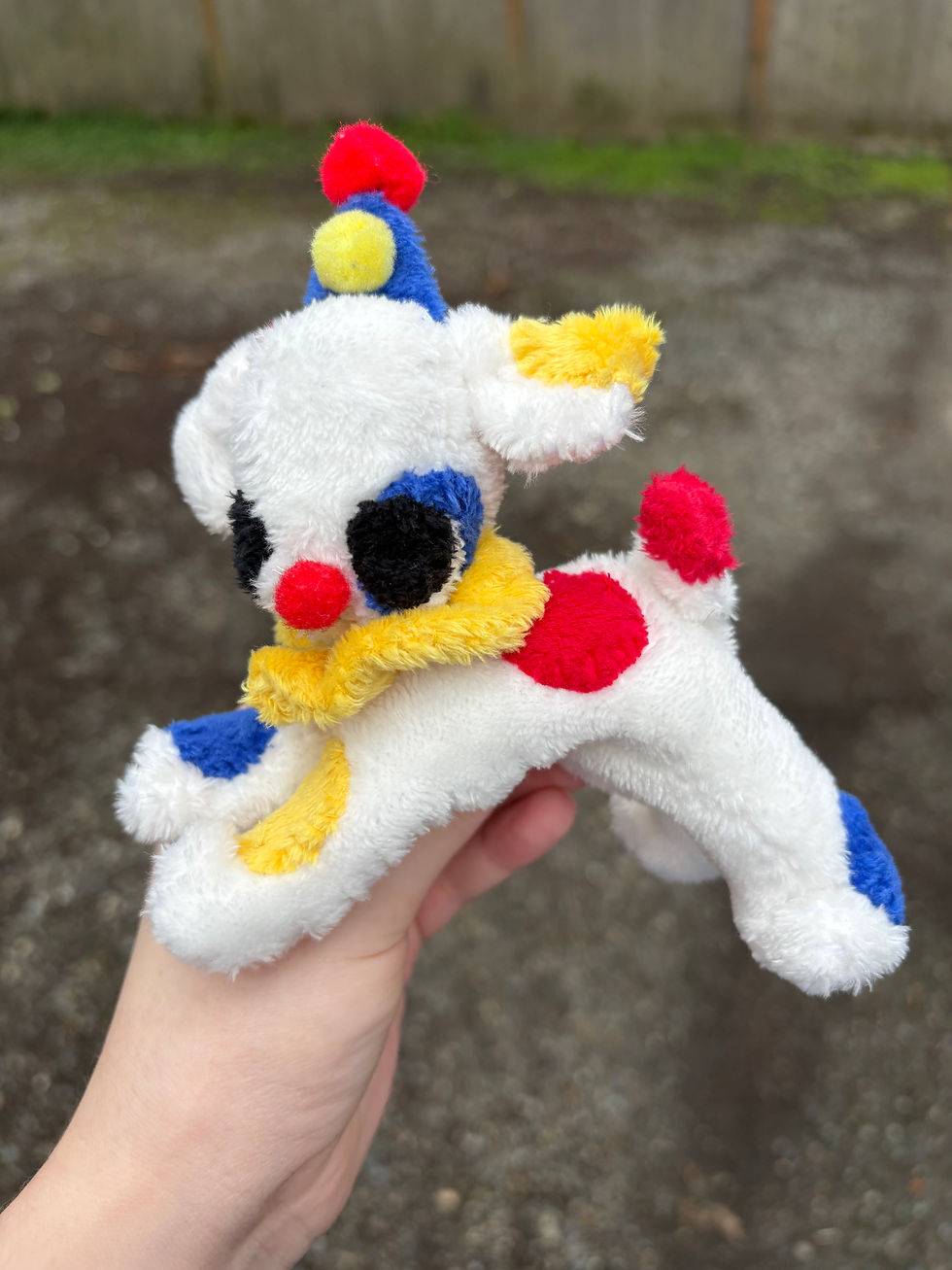 Thumbnail: Percy the Clown Puppy Prototype 