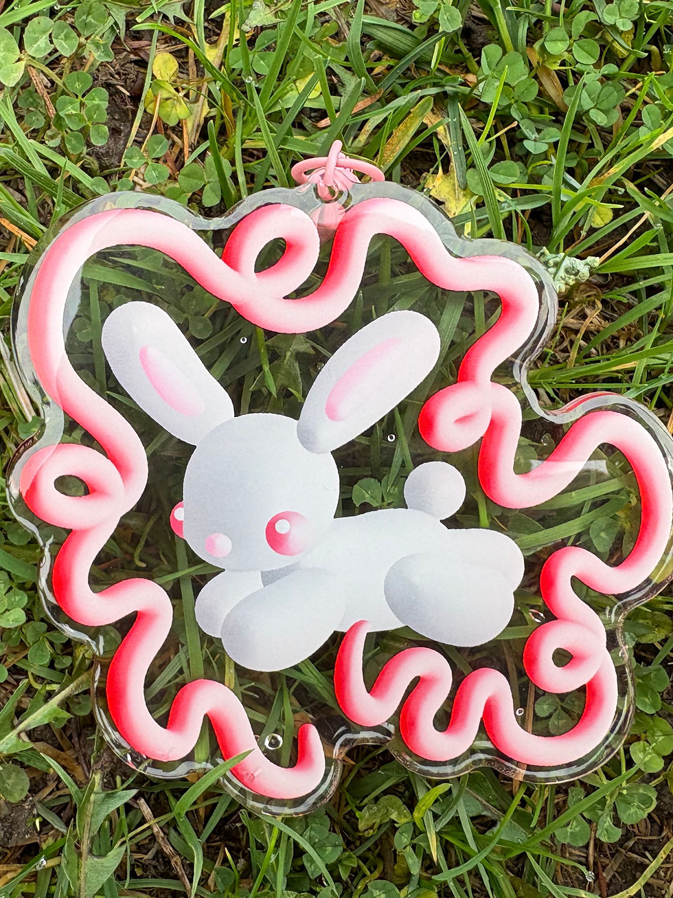 Thumbnail: Amanda Bunny Keychain 