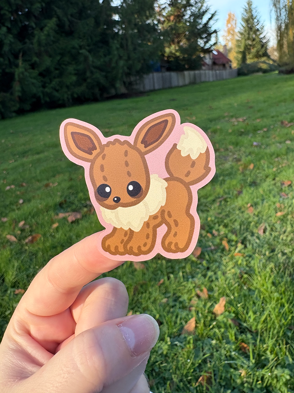 Thumbnail: Pokémon Puppy Plushie Sticker Sheet 