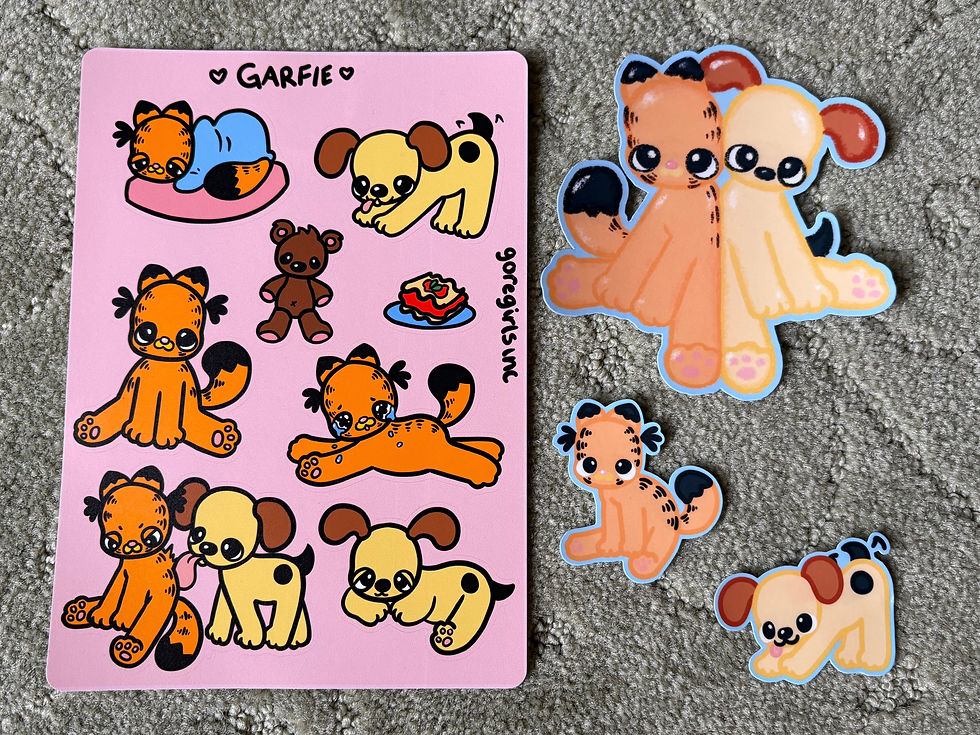 Thumbnail: Garfie Sticker
