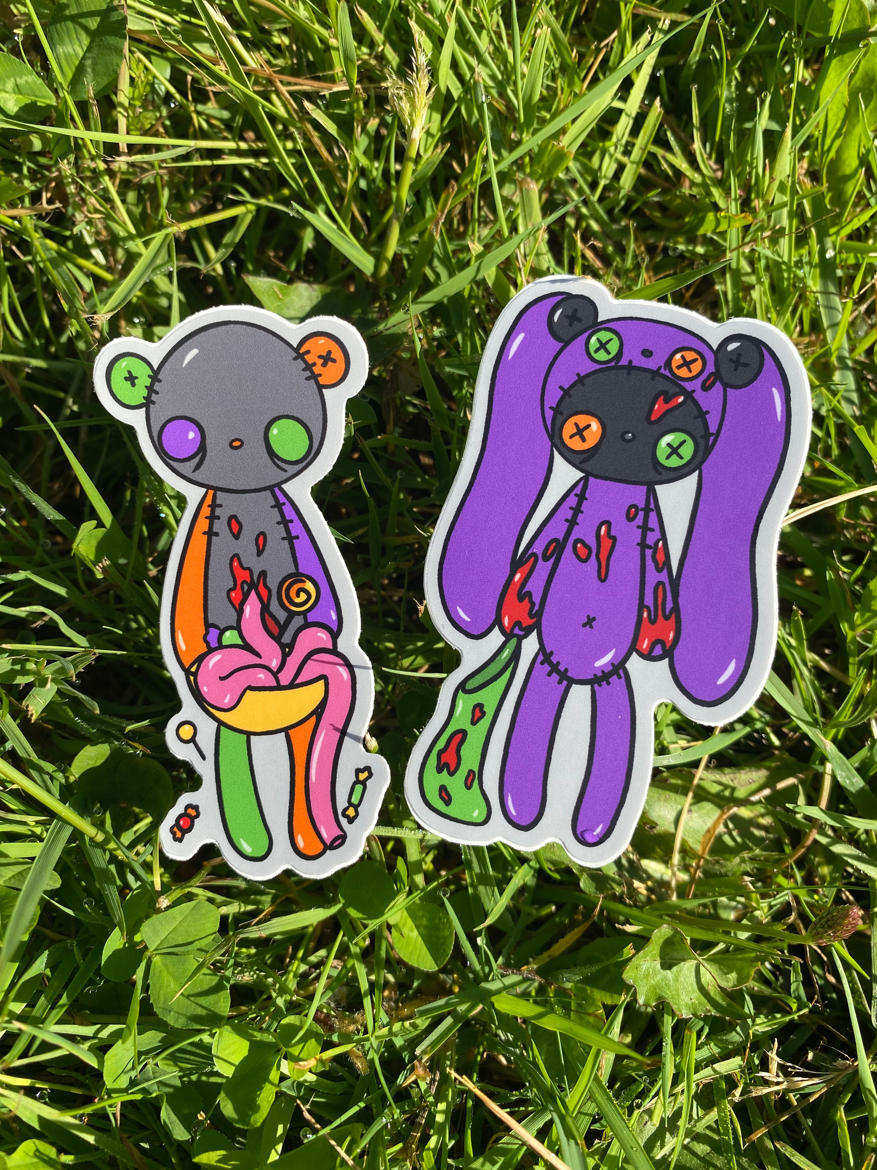 Halloween Bears sticker pack