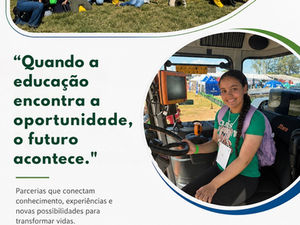 🌱 Transformar vidas começa quando abrimos portas para novas oportunidades.