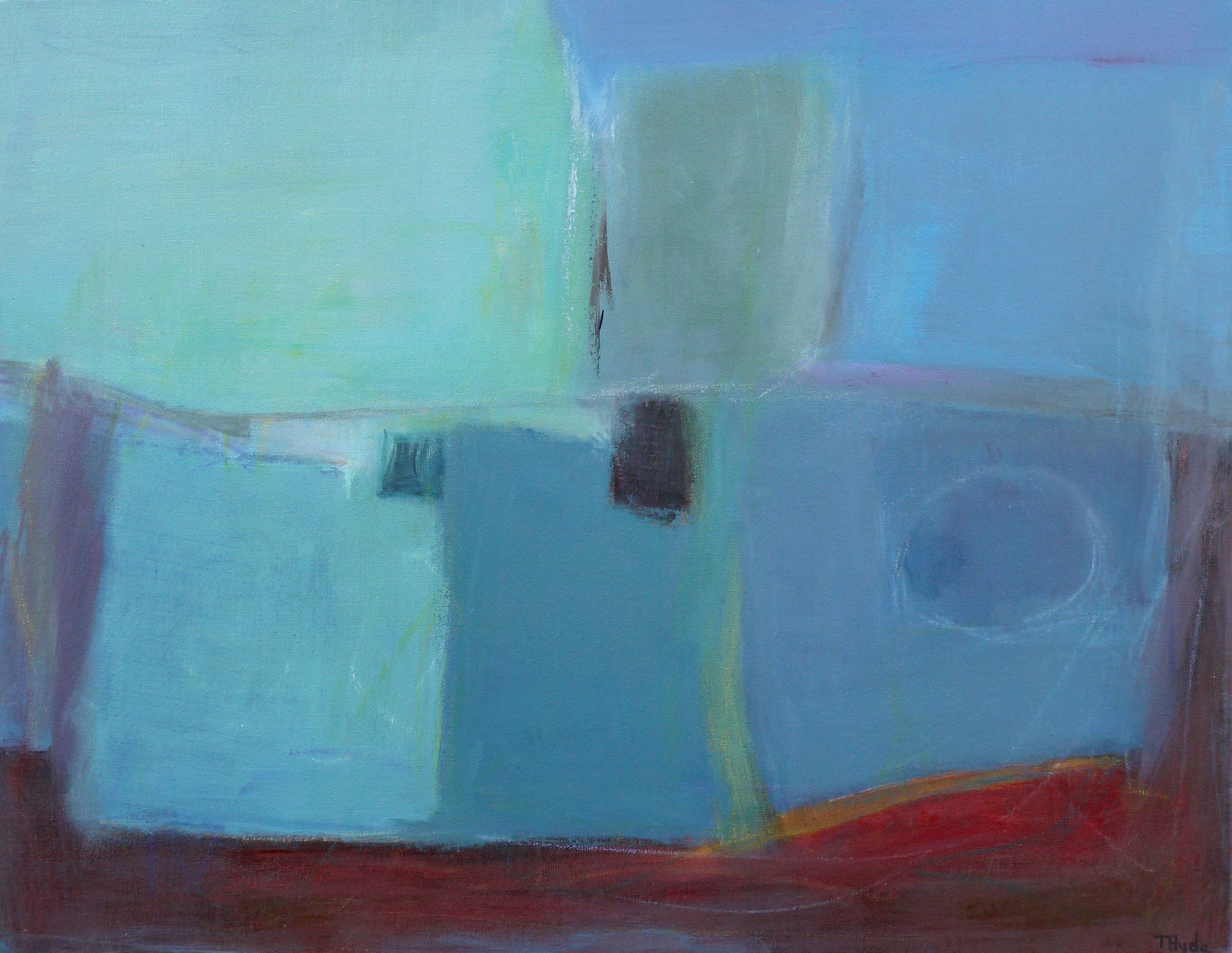 Tamsin Hyde abstract painting