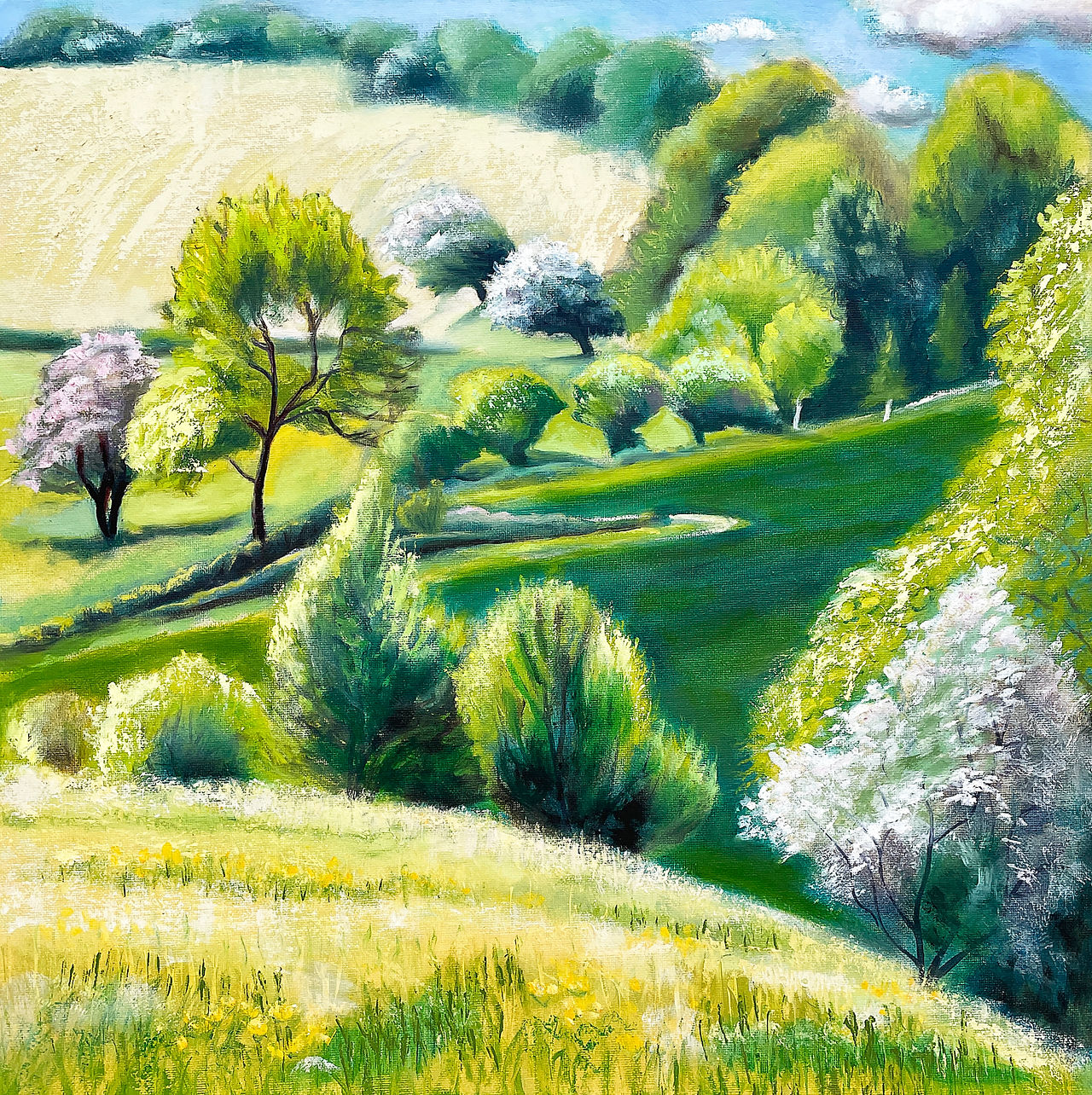 Barbara Curry Oil Painting