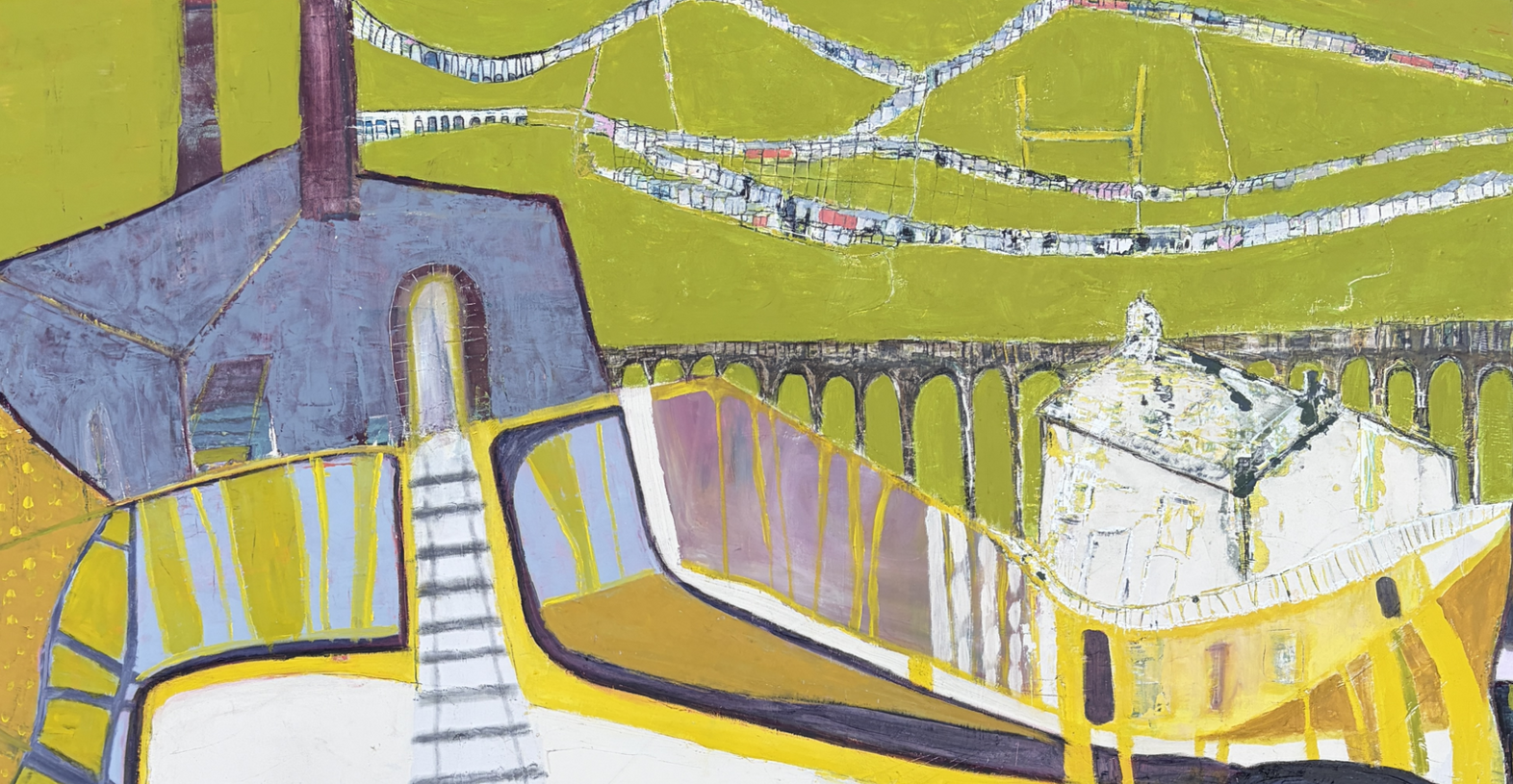 Jane Foot painting