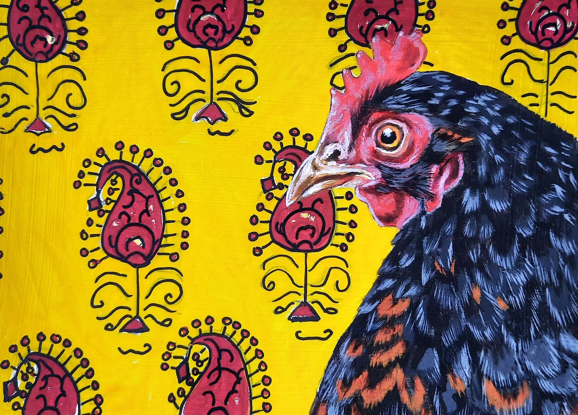 Anita Saunders wildlife painting