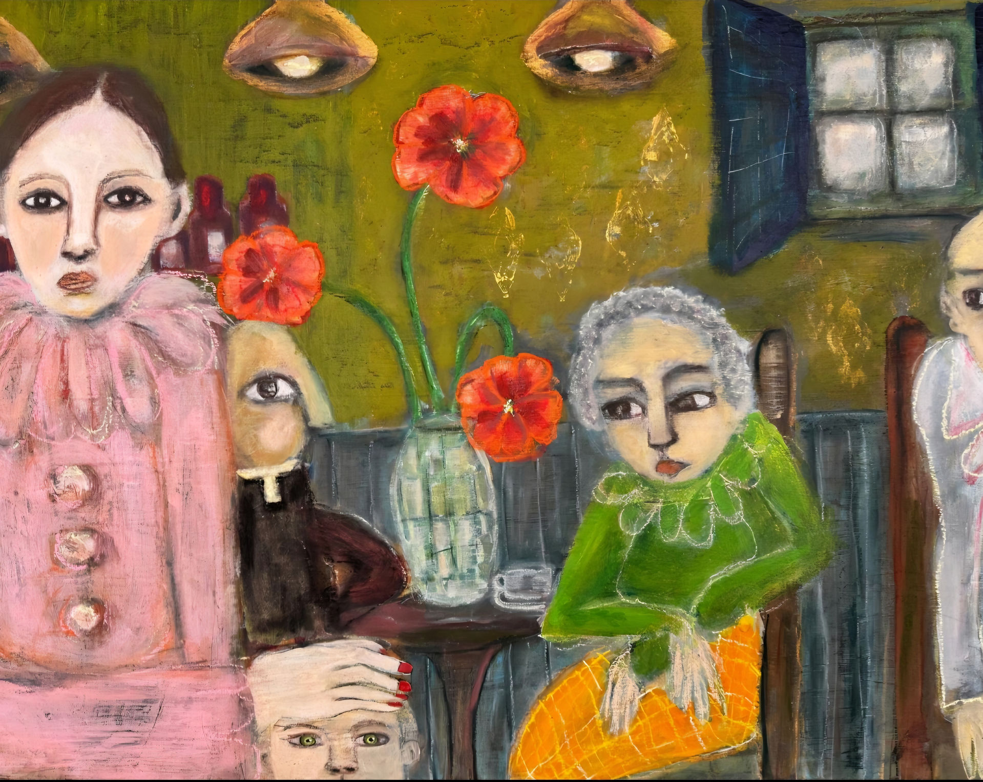 Sam Kelser painting