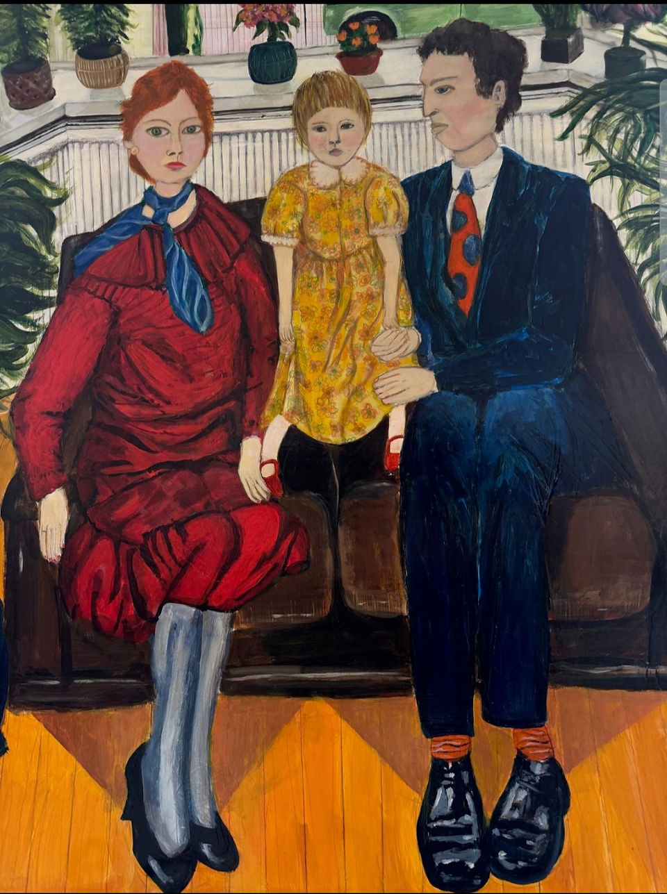 Sam Kelser painting