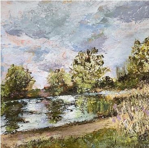 Jane Powell painting