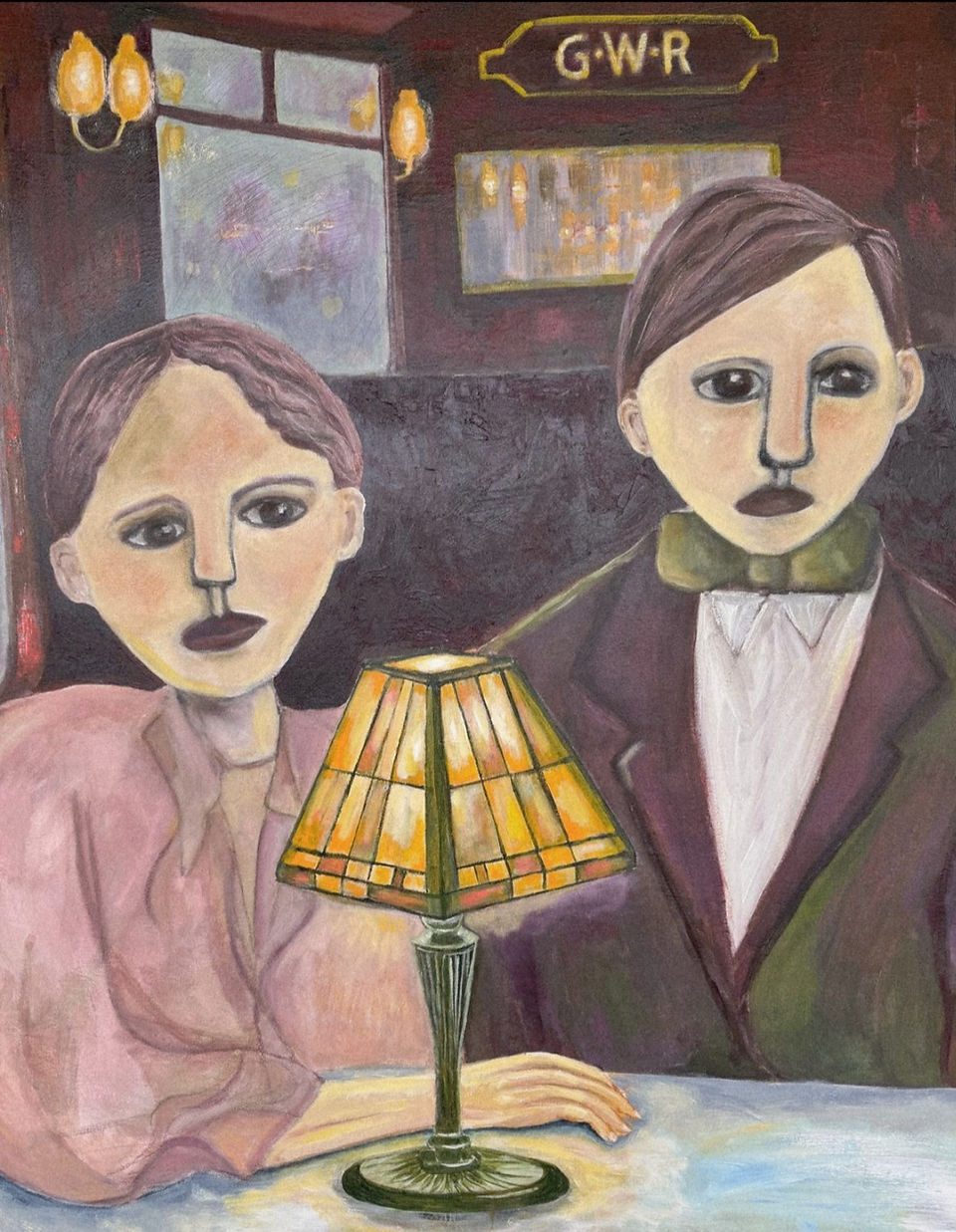 Sam Kelser painting