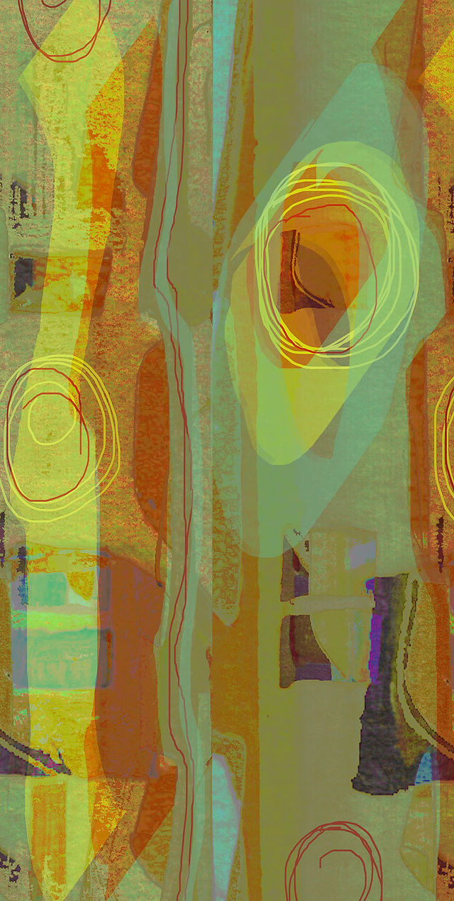 Amelia Newton textile collage