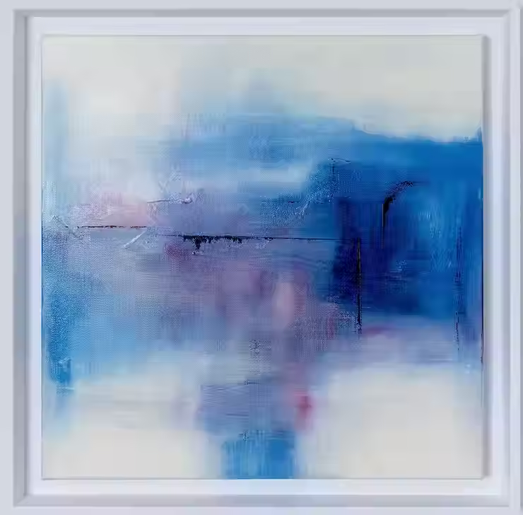 Lynne Woods painting