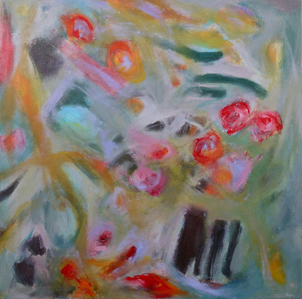 Tamsin Hyde abstract painting