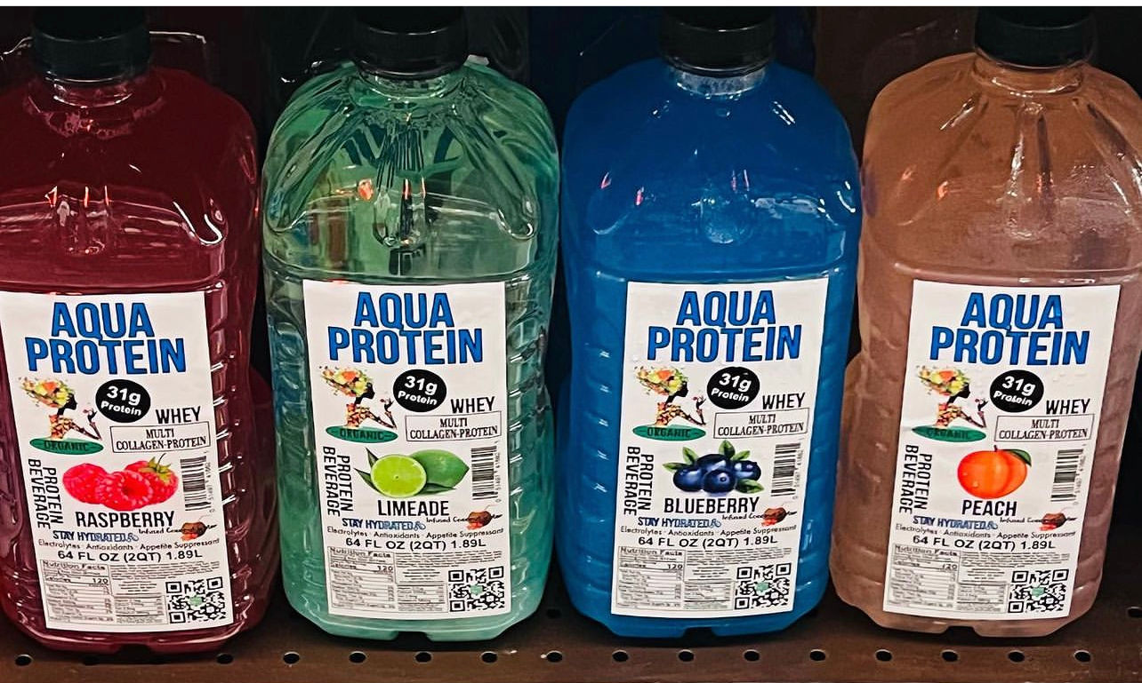 AQUA PROTEIN BEVERAGE (infused Coconut Water)