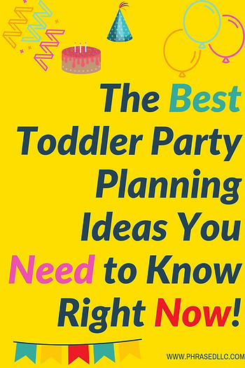 Toddler Birthday party ideas for boys and girls. Each has the theme, activities and can be adapted for indoor or outdoor purposes.