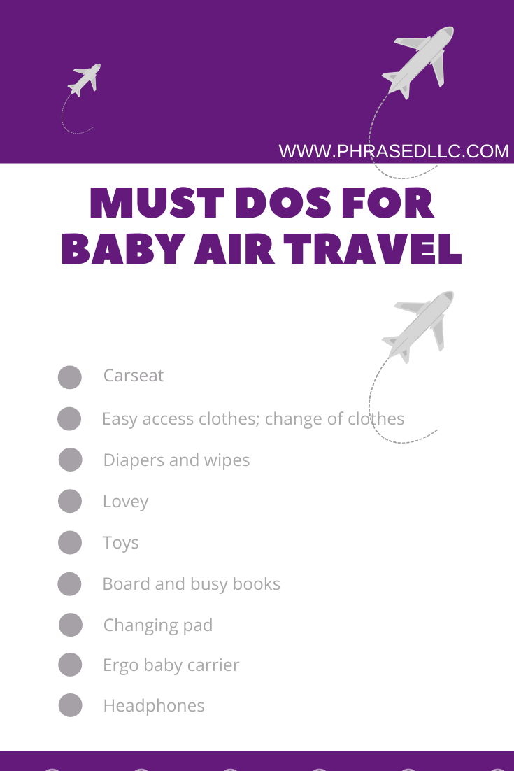 9 Essential items you need when traveling internationally with a baby.