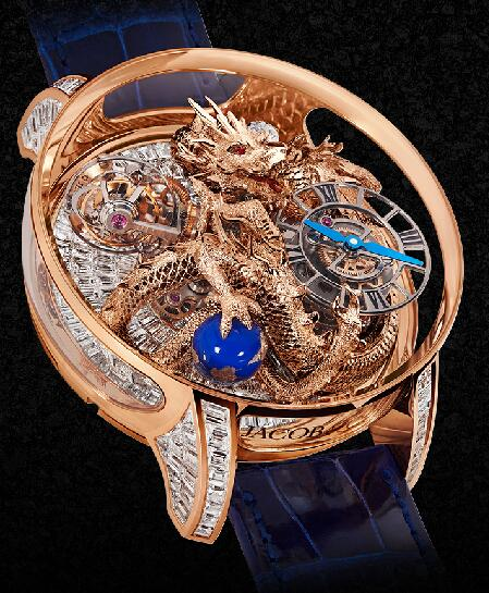 Jacob & Co Astronomia Tourbillon Dragon AT802.40.DR.BD.ABALA Replica watch content media