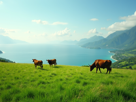 Magnificent 75.5-Acre Ocean-View Cattle Farm in Costa Rica