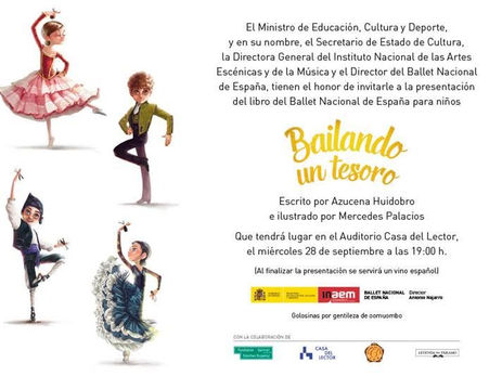 "Bailando un tesoro". El BNE presenta un libro para acercar la danza española a los niños