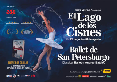 Las novedades del Ballet de San Petersburgo. Del 29 de junio al 8 de agosto Teatro EDP Gran Vía