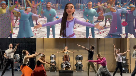 Antonio Najarro coreografía "Wish" la nueva película de Walt Disney
