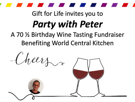Gift for Life Presents "Party with Peter," a Wine-Tasting Fundraiser Benefiting World Central Kitchen