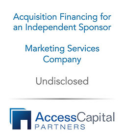 Independent Sponsor Fees and Compensatio