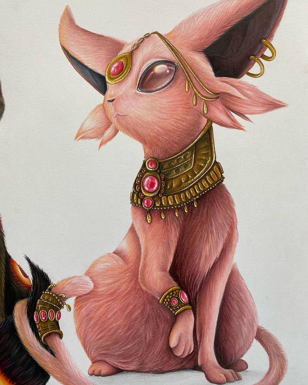 Thumbnail: Egyptian Cats ORIGINAL