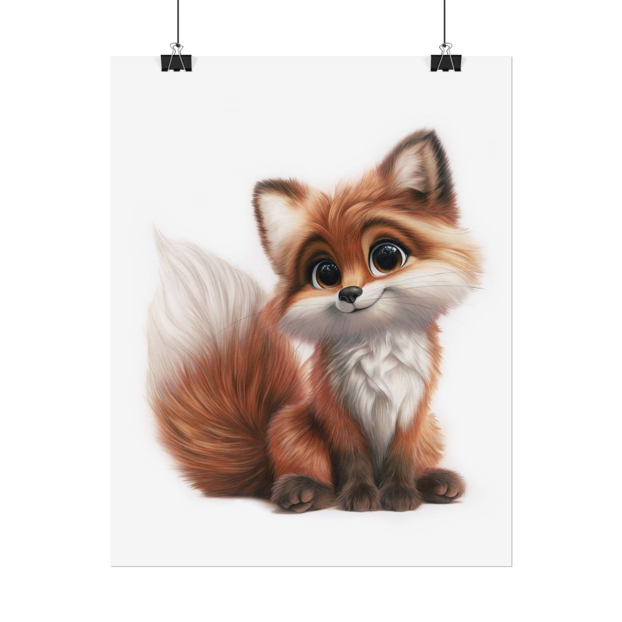 Süßer Fuchs Fine Art Print & Poster