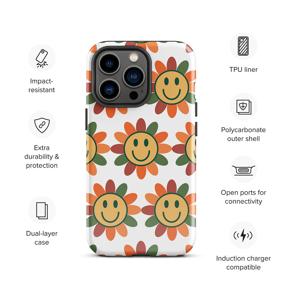 Thumbnail: smiling sun phone case