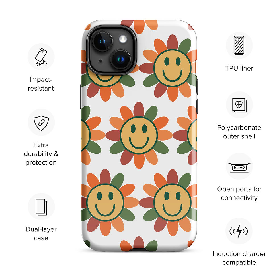 Thumbnail: smiling sun phone case