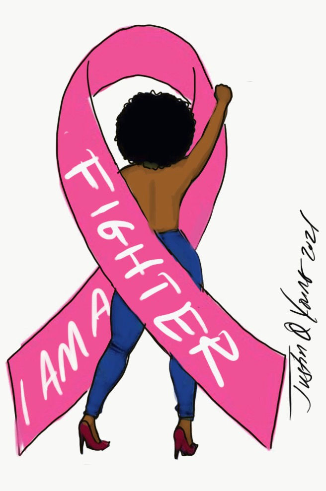 Thumbnail: Cancer Awareness paint picture 