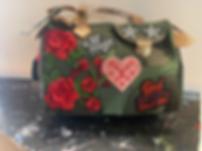 Camo junk purse