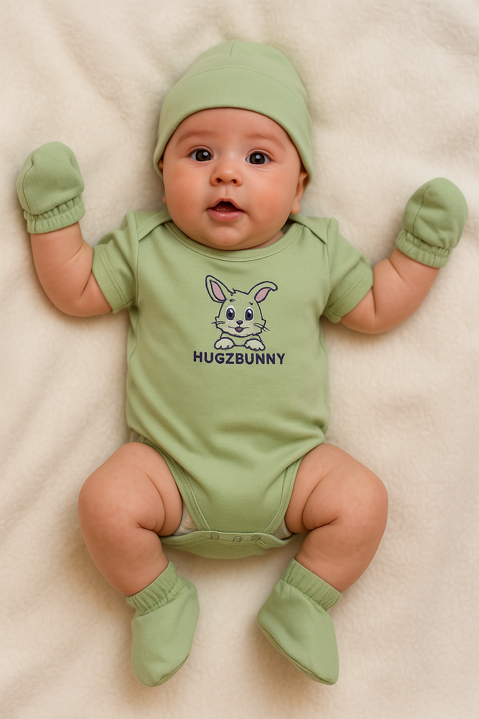 Thumbnail: HUGZBUNNY New Born Baby Clothing Gift Set | 100% Soft Cotton | Unisex